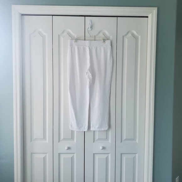 Talbots White Straight Leg Pants - Picture 7 of 12